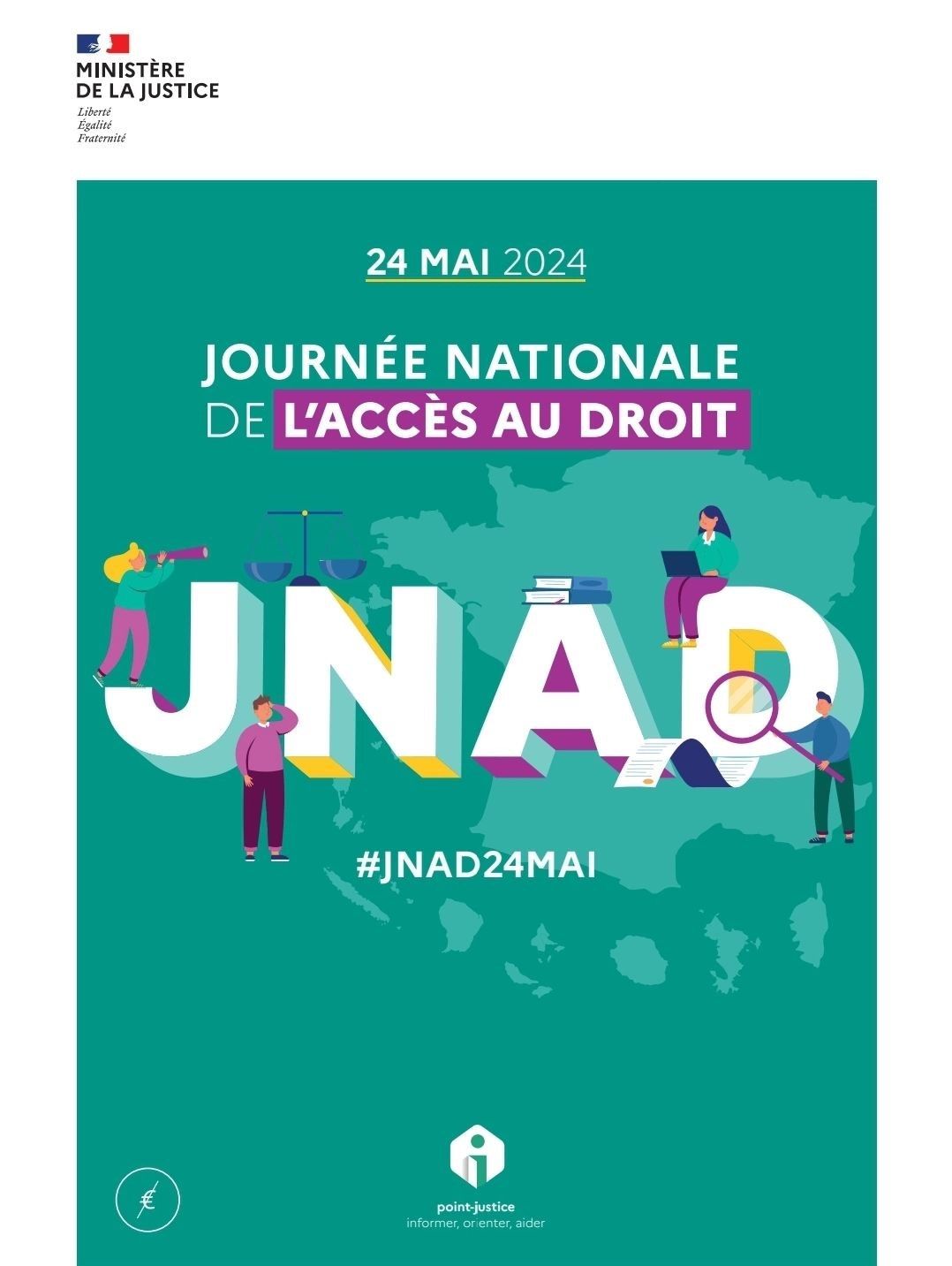Forum d’Accès aux Droits à Sarcelles le 24 mai 2024 - Udaf 95 Val d'Oise