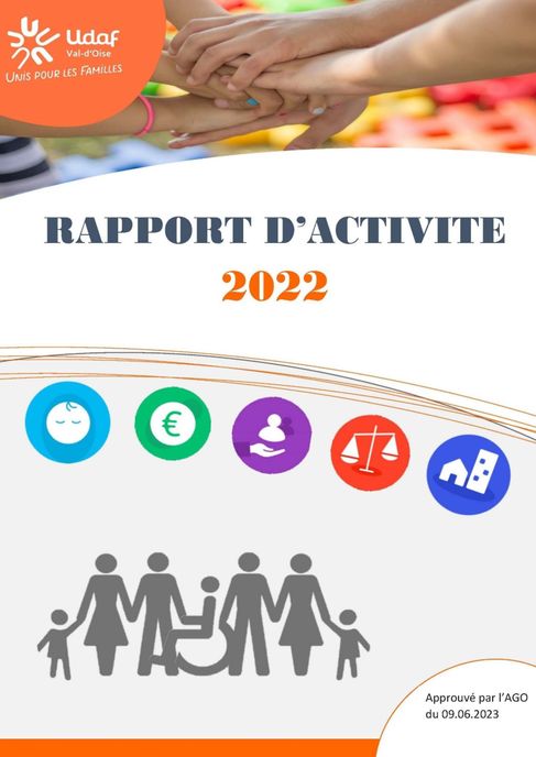 Rapports d'activité - Udaf 95 Val d'Oise